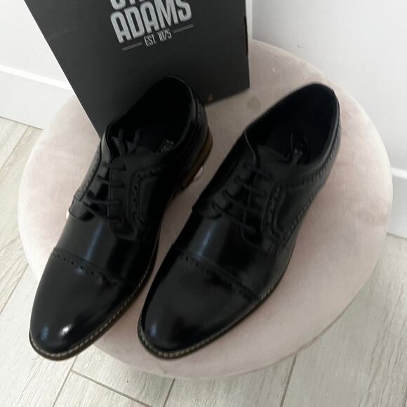 NEW Stacy Adams Men\'s Dickinson Black Oxford Dress Shoes Size 5 main image 6